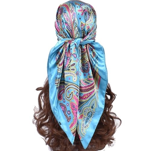 Gkju 35-inch Paisley Silk Satin Hair Bandana: $8.49 Gkju 35-inch Paisley Silk Satin Hair Bandana: $8.49