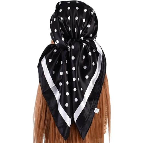 GKJU 35-Inch Polka Dot Satin Head Scarf: $8.49 GKJU 35-Inch Polka Dot Satin Head Scarf: $8.49