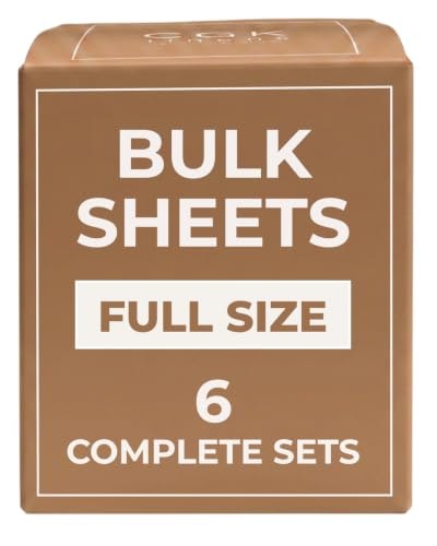4-Piece Full Size Sheet Set 6-Pack: $135.99 4-Piece Full Size Sheet Set 6-Pack: $135.99