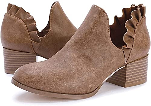 Fashare Women's Cutout Ankle Booties: $42.99 Fashare Women's Cutout Ankle Booties: $42.99
