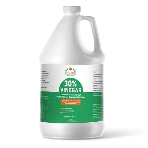 Five Star Materials Resources 30% Concentrated Vinegar 1-Gallon: $20.39 Five Star Materials Resources 30% Concentrated Vinegar 1-Gallon: $20.39