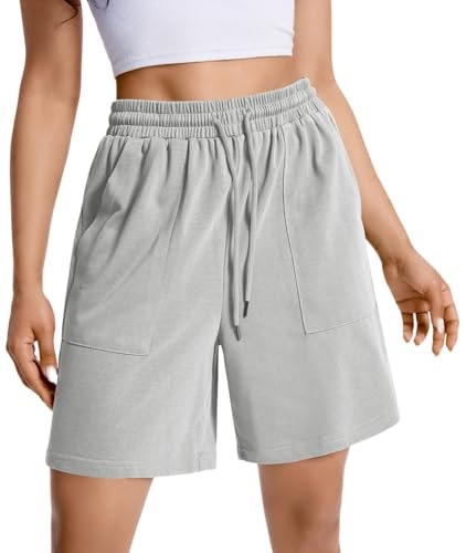 Women's Cotton High-Waisted Athletic Shorts: $14.98 Women's Cotton High-Waisted Athletic Shorts: $14.98