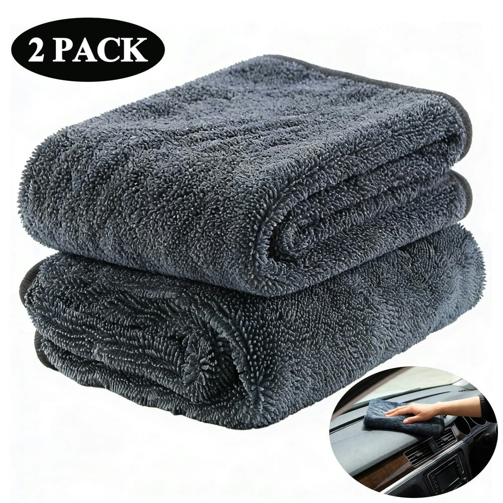 Yalumo 35"x24" Microfiber Car Drying Towel 2-Pack: $14.99 Yalumo 35"x24" Microfiber Car Drying Towel 2-Pack: $14.99