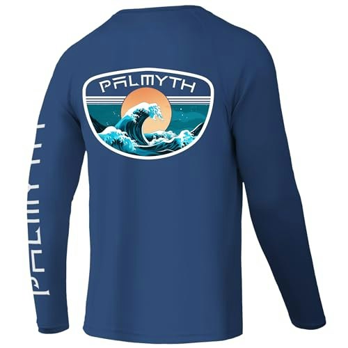 Palmyth Men's Long Sleeve UPF 50+ Fishing Shirt: $18.39