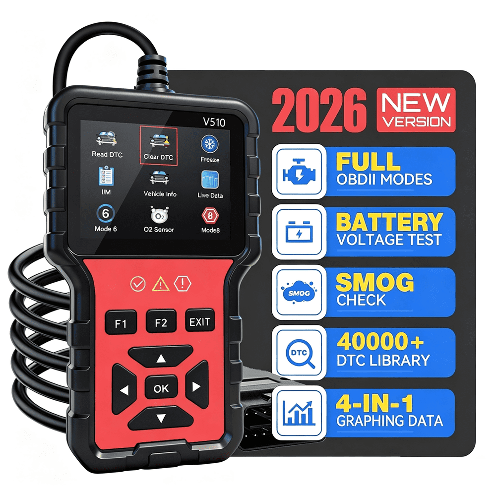 V510 OBD2 Diagnostic Scanner Code Reader: $25.89