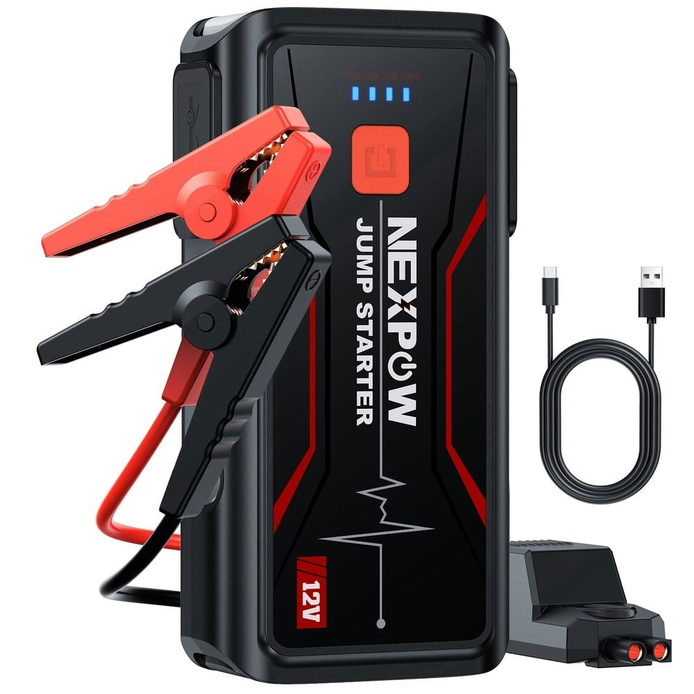 Nexpow 3,000A 12V Car Jump Starter: $37.99 Nexpow 3,000A 12V Car Jump Starter: $37.99
