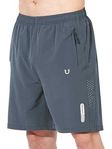 Northyard Men's Athletic Running Shorts with Zipper Pockets: $22.93 Northyard Men's Athletic Running Shorts with Zipper Pockets: $22.93