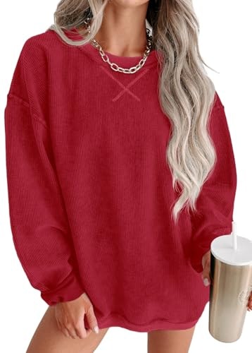 Onlystory Women's Oversized Corduroy Pullover: $22.18 Onlystory Women's Oversized Corduroy Pullover: $22.18