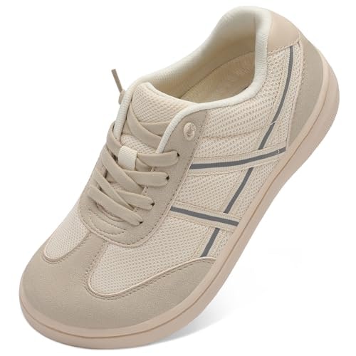 Leisfit Women's Wide Barefoot Slip-On Walking Sneakers: $24.58