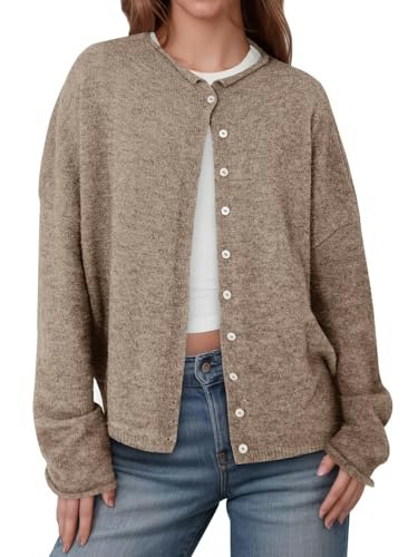 Saodimallsu Women's Button-Up Knit Cardigan: $26.97 Saodimallsu Women's Button-Up Knit Cardigan: $26.97