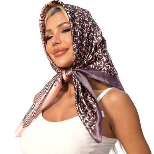 Geometric Symmetry Satin Hair Scarf: $6.96 Geometric Symmetry Satin Hair Scarf: $6.96
