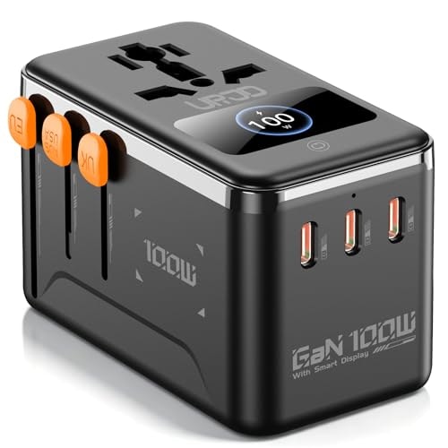 Urjd 100W GaN Universal Travel Adapter: $99.99 Urjd 100W GaN Universal Travel Adapter: $99.99