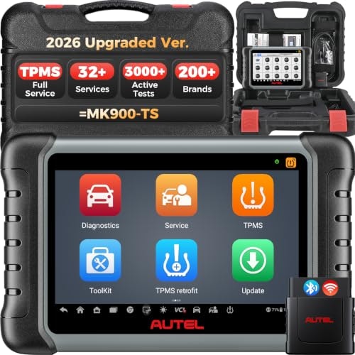 Autel MaxiCOM MK808S-TS Bidirectional OBD2 Scan Tool: $559