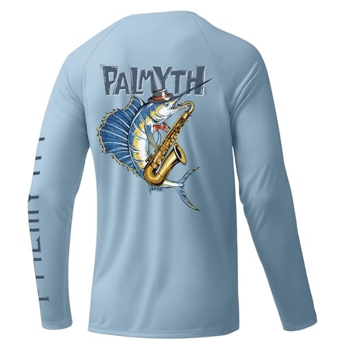 Palmyth Men's Long Sleeve UPF 50+ Fishing Shirt: $22.93