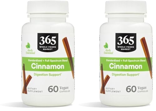 365 By Whole Foods Market Cinnamon 60-Count 2-Pack: $19.76 365 By Whole Foods Market Cinnamon 60-Count 2-Pack: $19.76