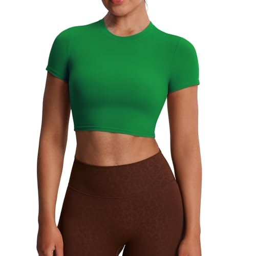 Aoxjox Women's Classic Baby Crop Tee: $19.99