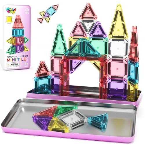 Magnetic Tiles 40-Piece Building Set: $16.99 Magnetic Tiles 40-Piece Building Set: $16.99