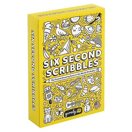 Six Second Scribbles Drawing Game: $16.99 Six Second Scribbles Drawing Game: $16.99