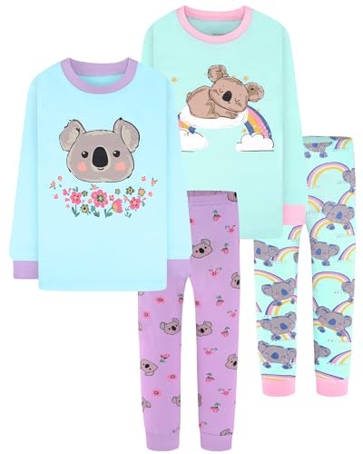 Girls Koala Cotton Pajama Set: $28.88 Girls Koala Cotton Pajama Set: $28.88