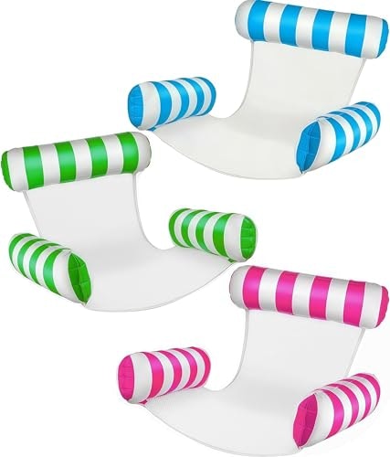 Inflatable Pool Float Chair 3-Pack: $21.99 Inflatable Pool Float Chair 3-Pack: $21.99