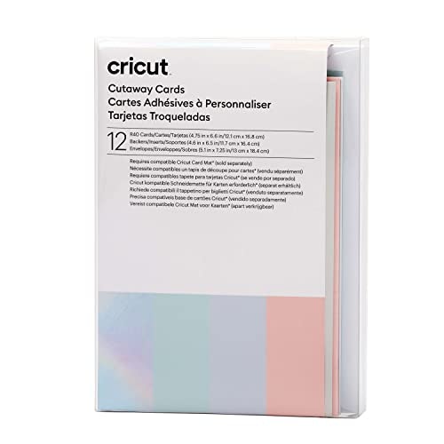 Cricut R40 Cutaway Cards 12-Pack: $9.99