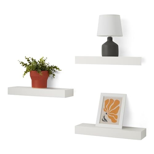 Amazon Basics 15.8-Inch Floating Wall Shelves 3-Pack: $25.19 Amazon Basics 15.8-Inch Floating Wall Shelves 3-Pack: $25.19