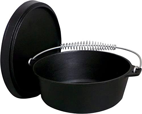 King Kooker 16-Quart Seasoned Cast Iron Dutch Oven: $82.98 King Kooker 16-Quart Seasoned Cast Iron Dutch Oven: $82.98