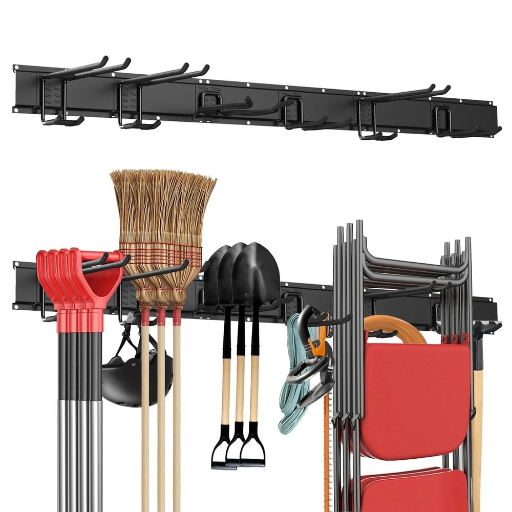 Riousery 48-Inch Heavy-Duty Wall-Mounted Tool Organizer: $38.59 Riousery 48-Inch Heavy-Duty Wall-Mounted Tool Organizer: $38.59