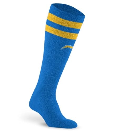 For Bare Feet Los Angeles Chargers Varsity Stripe Compression Socks: $18.99