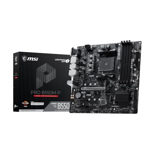 MSI PRO B550M-P Motherboard: $69.99