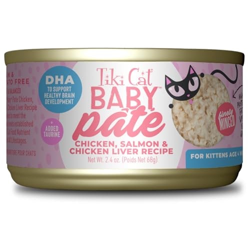 Tiki Cat Baby Pate Wet Cat Food 2.4-oz. Can: $17.46