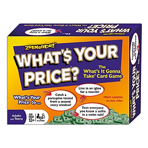 What's Your Price Card Game: $13.49 What's Your Price Card Game: $13.49