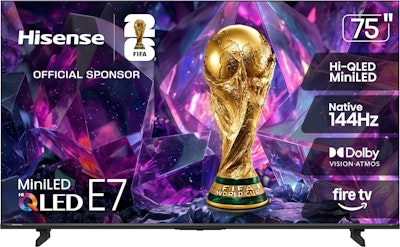 Hisense E7 Cinema Series 75E7SF 75" 4K UHD Smart TV for $698 + free shipping