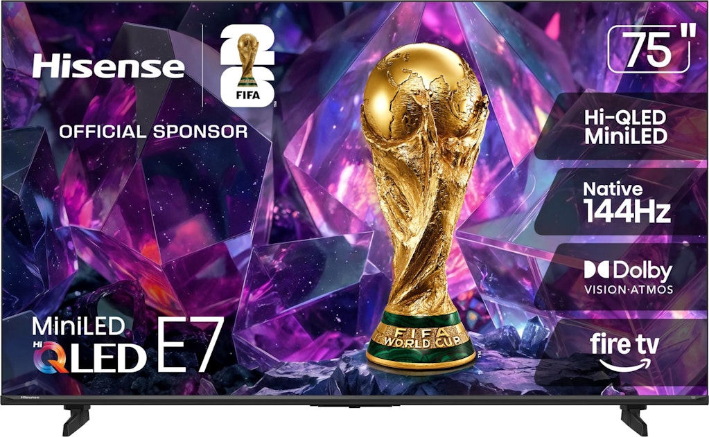 Hisense E7 Cinema Series 75E7SF 75" 4K UHD Smart TV: $698 Hisense E7 Cinema Series 75E7SF 75" 4K UHD Smart TV: $698