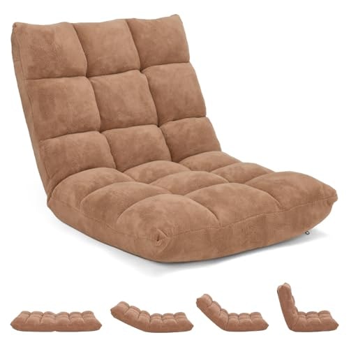 14-Position Folding Floor Sofa Chair: $68.39 14-Position Folding Floor Sofa Chair: $68.39