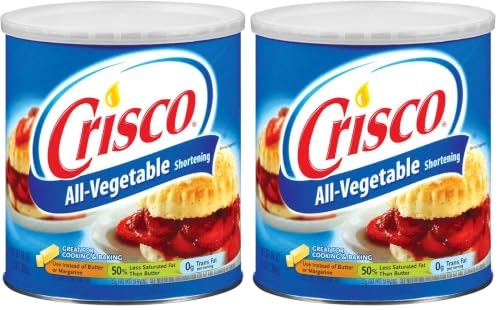 Crisco All-Vegetable Shortening 48-Ounce 2-Pack: $15.94 Crisco All-Vegetable Shortening 48-Ounce 2-Pack: $15.94