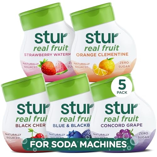 Stur Soda Machine Flavor Drops 5-Pack: $19 Stur Soda Machine Flavor Drops 5-Pack: $19