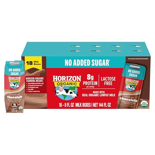 Horizon Organic 1% Lowfat Chocolate Milk 18-Pack: $19.98 Horizon Organic 1% Lowfat Chocolate Milk 18-Pack: $19.98