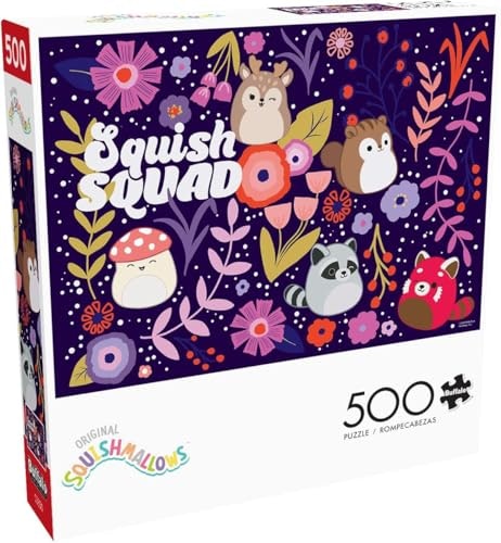 Buffalo Games Squishmallow Squish Squad 500-Piece Puzzle: $11 Buffalo Games Squishmallow Squish Squad 500-Piece Puzzle: $11