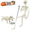 Walmart Outdoor Halloween Skeleton Decor Deals for From $5.97 + free shipping w/ $35