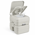 5.3-Gallon Portable Camping Toilet for $69 + free shipping