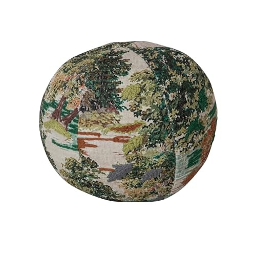Creative Co-Op Round Embroidered Fabric Orb Pillow: $74.94 Creative Co-Op Round Embroidered Fabric Orb Pillow: $74.94