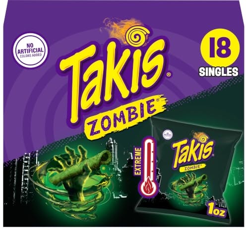 Takis Zombie Rolled Tortilla Chips 18-Pack: $8.88 Takis Zombie Rolled Tortilla Chips 18-Pack: $8.88