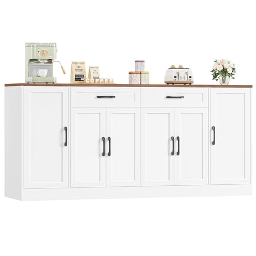 Botlog 71-Inch Buffet Sideboard Cabinet: $325.46