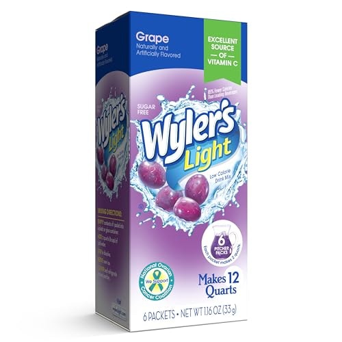 Wyler's Light Grape Drink Mix 6-Pack: $3.79 Wyler's Light Grape Drink Mix 6-Pack: $3.79