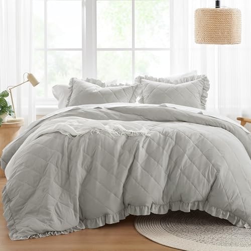 Comfort Spaces Phoebe 3-Piece Full/Queen Cotton Duvet Cover Set: $29.99 Comfort Spaces Phoebe 3-Piece Full/Queen Cotton Duvet Cover Set: $29.99