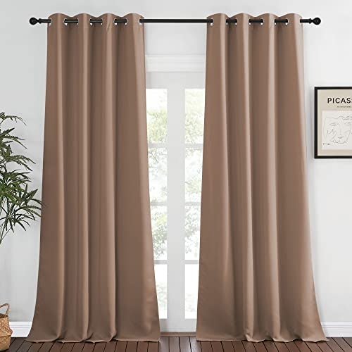 Nicetown 52" x 120" Blackout Window Curtain Panel: $23.95