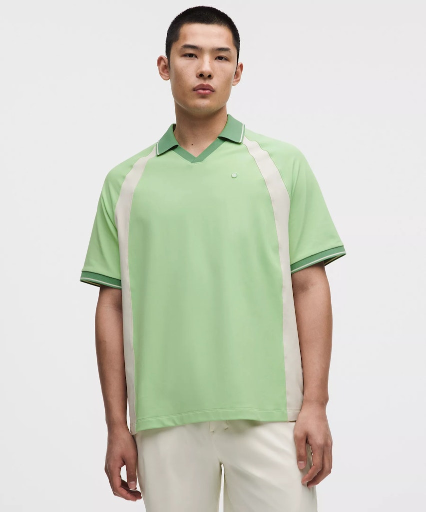 lululemon Men's UV-Protective Relaxed-Fit Golf Polo Shirt: $44