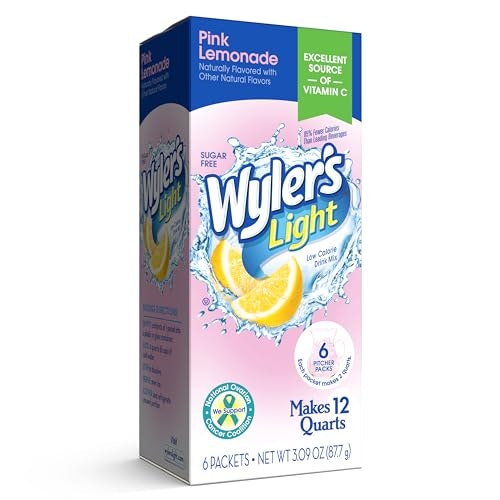 Wyler's Light Pink Lemonade Drink Mix 6-Pack: $3.79 Wyler's Light Pink Lemonade Drink Mix 6-Pack: $3.79
