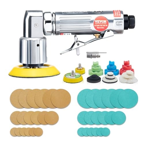 Vevor 15,000 RPM Random Orbital Air Sander 58-Piece Kit: $34.90 Vevor 15,000 RPM Random Orbital Air Sander 58-Piece Kit: $34.90